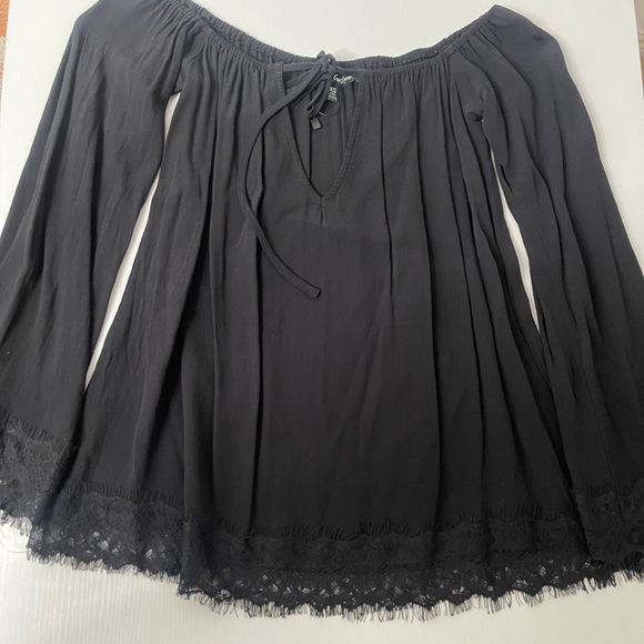 For Love & Lemons off the shoulder lace detailed top XS - Picture 11 of 14